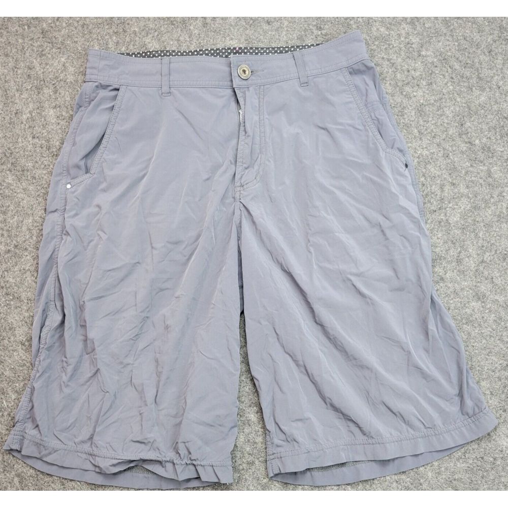 Lululemon Womens Active‎ Shorts Medium (30) Gray Hiking Lightweight Outdoor Hike